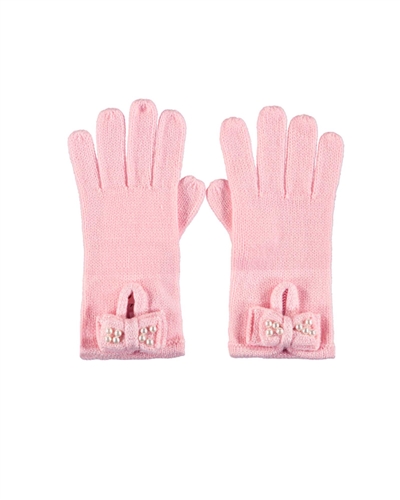 Le Chic Gloves in Pink