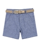 Losan Boys Linen Shorts with Belt