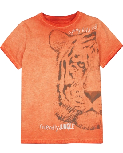 Losan Boys T-shirt with Tiger Print