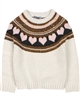 Losan Girls Intarsia Knit Sweater