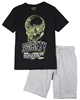 Losan Junior Boys T-shirt with Scull Print and Jersey Shorts Set
