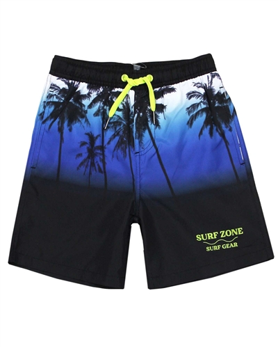 Losan Junior Boys Swim Shorts in Palms Print
