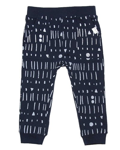 Miles Baby Boys Printed Jersey Pants