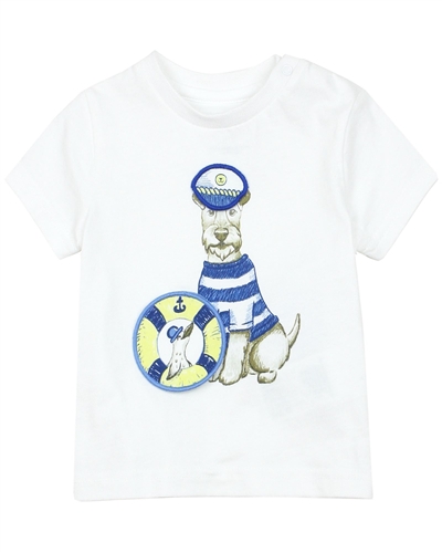 Mayoral Baby Boy's T-shirt with Dog Print