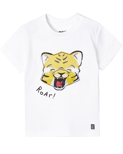 Mayoral Baby Boy's Lenticular Graphic T-shirt in White