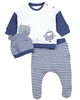 Mayoral Newborn Boy's Terry Top, Hat and Pants Se