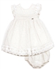 Mayoral Newborn Girl's Embroidered Tulle Dress