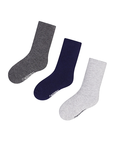 Mayoral Boy's Gray/Navy Basic Socks