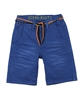 Mayoral Boy's Chino Shorts with Belt in Blue