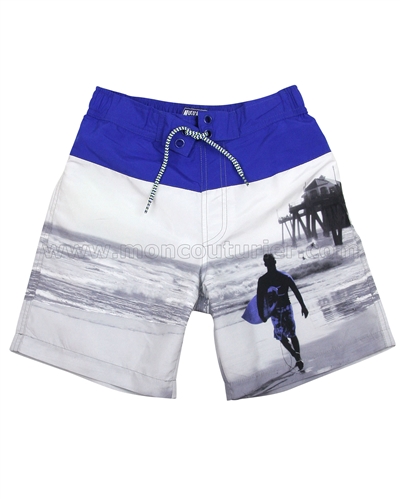 Mayoral Junior Boy's Ocean Print Swimshorts