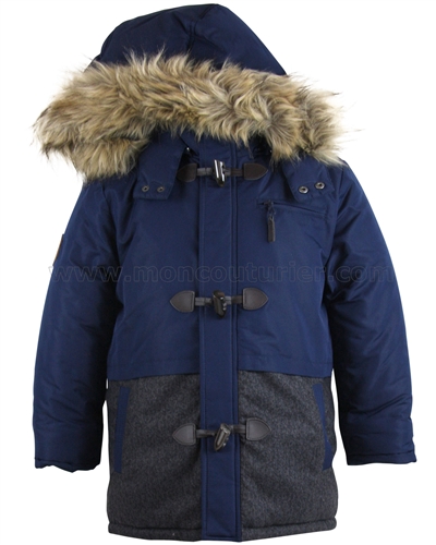Mayoral Junior Boy's Parka Coat with Toggles