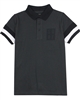 Mayoral Junior Boys' Polo with Striped Sleeves