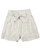 Mayoral Junior Girl's Embroidered Stripe Linen Shorts