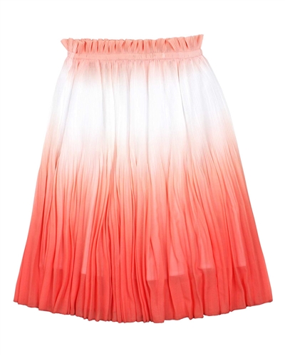 Mayoral Junior Girl's Plisse Skirt in Ombre Look