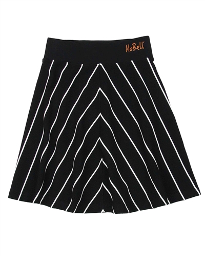 NoBell Junior Girl's Striped Skater Skirt