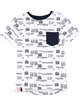 3Pommes Boy's T-shirt with Pocket Cargo Graphic