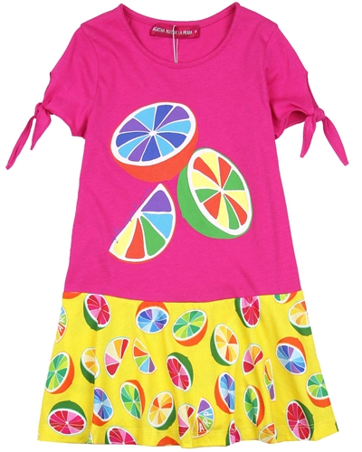 Agatha Ruiz de la Prada Multicolour Lemon Print Dress