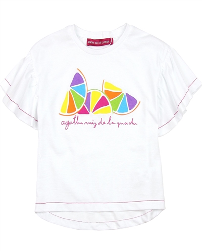 Agatha Ruiz de la Prada T-shirt with Multi-colour Lemons