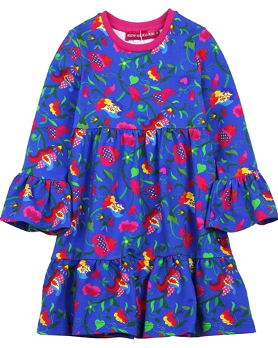 Agatha Ruiz de la Prada Tiered Dress with Bell Sleeves