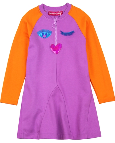 Agatha Ruiz de la Prada Raglan Sleeves Ponte Dress