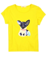 Billyblush T-shirt with Sequin Dog