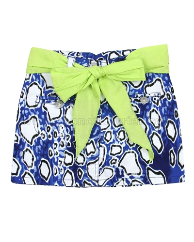 Blu by Blu Mini Skirt with Belt