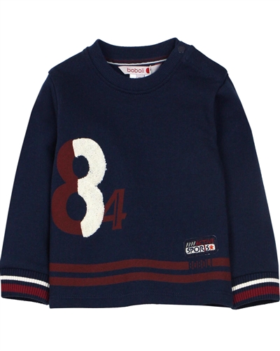 Boboli Little Boys Sweatshirt with Number