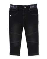 Boboli Little Boys Slim Fit Jogg Jeans in Black