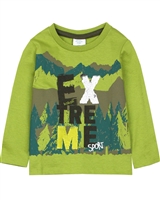 Boboli Little Boys T-shirt with Mountain Print