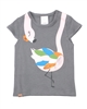 Boboli Baby Girls T-shirt with Flamingo Print