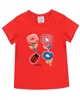 Boboli Baby Girls T-shirt with Ladybug and Floral Print