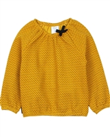 Boboli Little Girls Polka Dot Knit Top