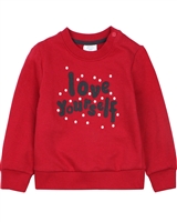 Boboli Little Girls Sweatshirt with Embroidery