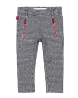 Boboli Little Girls Houndstooth Knit Pants