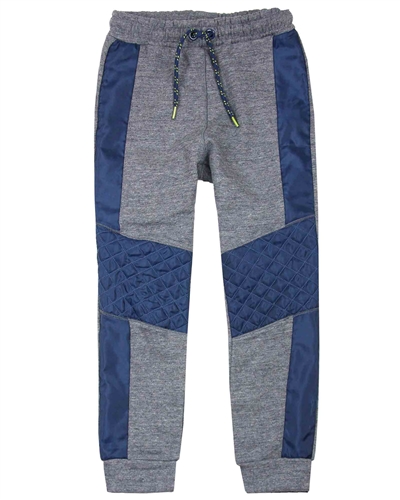 Boboli Boys Sweatpants with Quilted Inserts