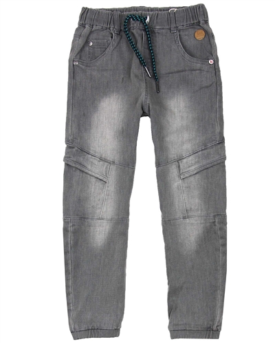 Boboli Boys Fashion Denim Pants Gray