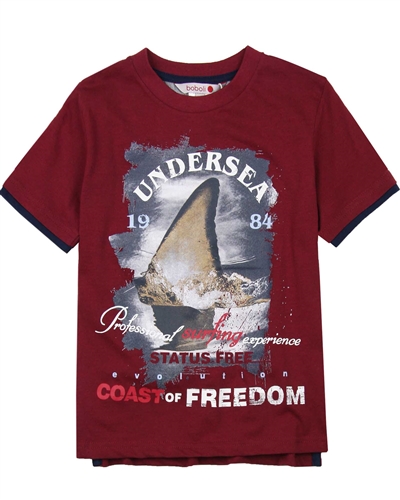 Boboli Boys T-shirt with Ocean Print
