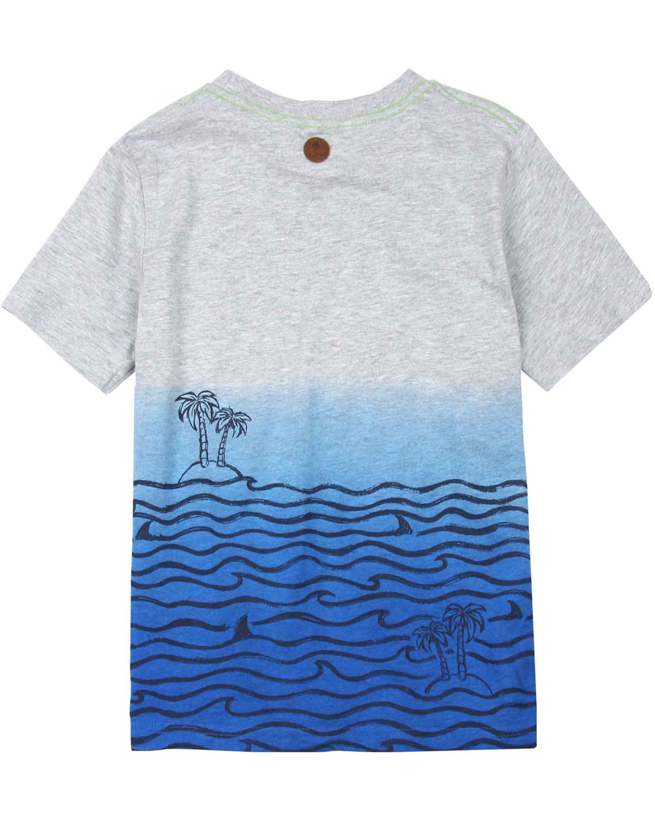 BOBOLI Boys T-shirt with Ocean Print, Sizes 4-16 Spring/Summer 2019 ...