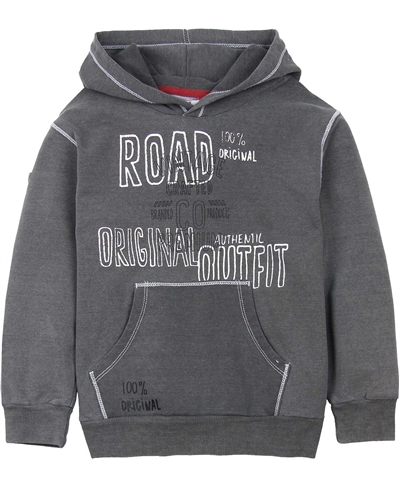 Boboli Boys Hooded Sweatshirt with Print