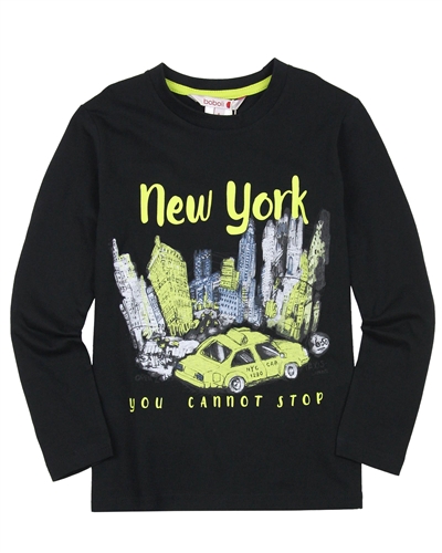 Boboli Boys T-shirt with New York Print