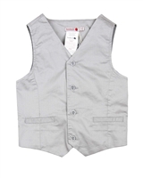 Boboli Boys Satin Twill Dress Vest