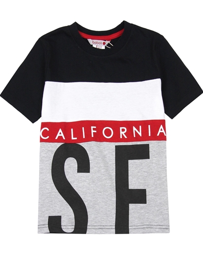 Boboli Boys Two Colour-Way Short Sleeve T-shirt