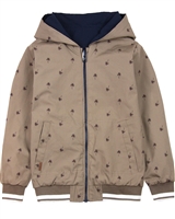Boboli Boys Reversible Windbreaker Jacket
