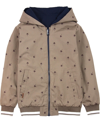 Boboli Boys Reversible Windbreaker Jacket