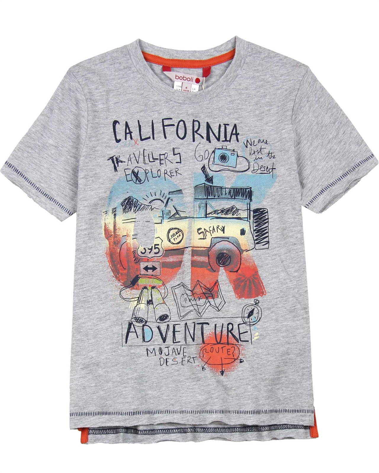 BOBOLI Boys T-shirt with California Print | Spring/Summer 2020 ...