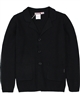 Boboli Boys Button Front Knit Cardigan in Black
