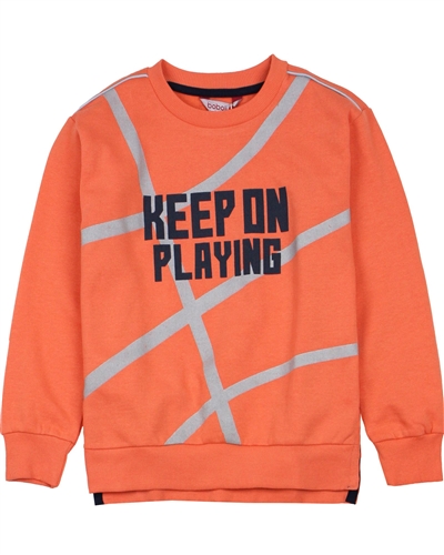 Boboli Boys Sweatshirt with Ball Print