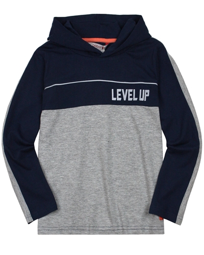 Boboli Boys Two Colour-way Hooded T-shirt