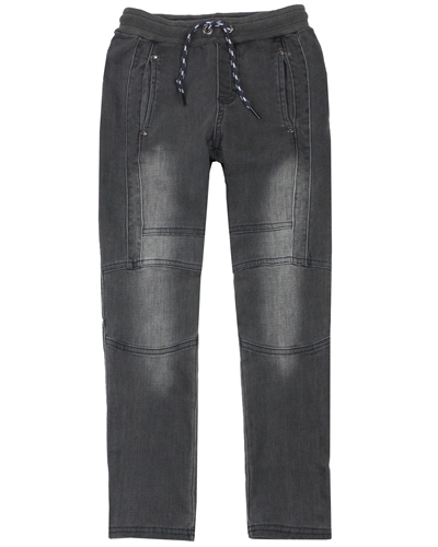 Boboli Boys Jogg Jeans with Stitches in Grey