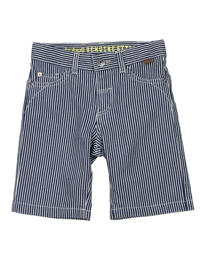 Boboli Boys Striped Denim Bermuda Shorts